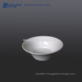 Logo personnalisé Deep White Bowl, bol en céramique pour la vente en gros
